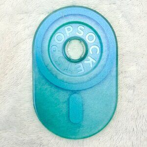 PopSocket PopGrip for MagSafe Magnetic Phone Grip Swappable Top Blue